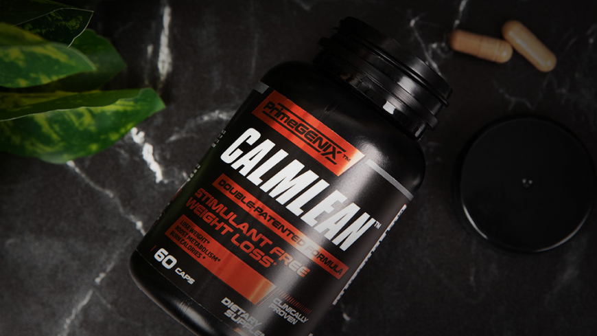 Primagenix Calmlean Fat Burner for men 100% natural, 100% caffeine-free, and 100% stimulant-free