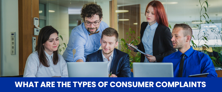 What are the types of consumer complaints