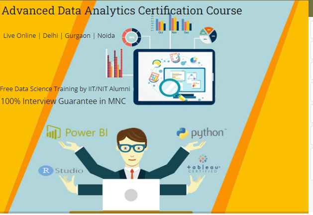 Data Analyst Course in Delhi, Free Python and Alteryx, Holi Offer by SLA Consultants Analytics Institute in Delhi, NCR, Market Research Analyst Certification [100% Job, Learn New Skill of ’24] get TCS Data Science Live and Project Based Training,