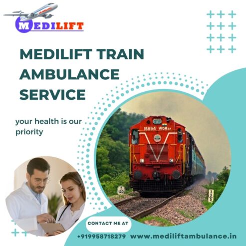 Book Medilift Train Service in Jamshedpur for High-Tech Ventilator Setup