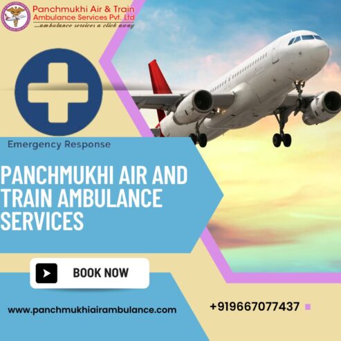 Get Splendid Healthcare Support by Panchmukhi Air Ambulance Services in Kolkata