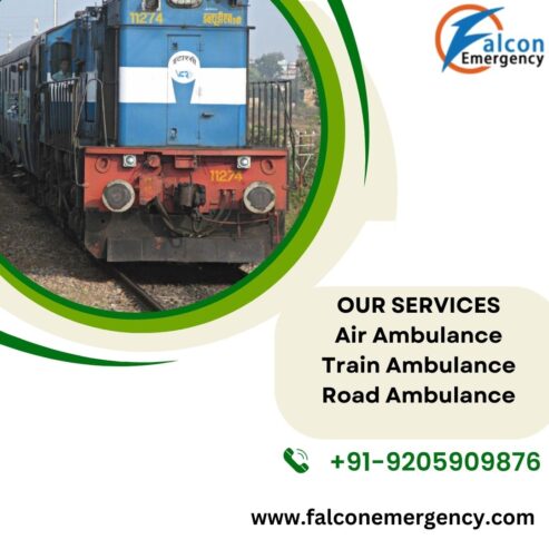 Make a call to Falcon Train Ambulance in Dibrugarh to ensure your well-being and travel in an appropriate manner