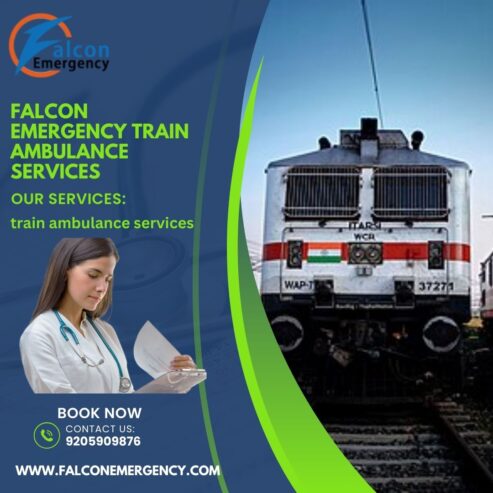 Falcon Train Ambulance in Mumbai is Your Supporter Amidst Medical Emergency