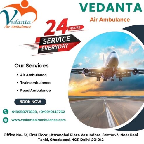 Hire Vedanta Air Ambulance Service in Kharagpur for the Best Patient Transfer Service at an Affordable Price