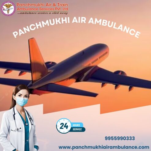 For Expert Medical Care Choose Panchmukhi Air Ambulance Services in Mumbai