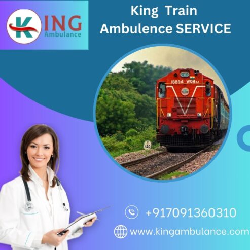 King Train Ambulance Services in Raipur arrange the required medical facility for the suffering patients