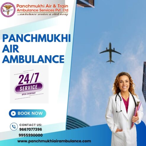 Use Quality Medical Services by Panchmukhi Air Ambulance Services in Varanasi