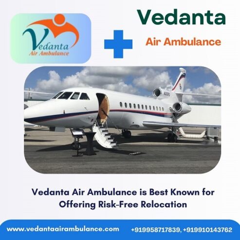 Utilize Vedanta Air Ambulance Service in Chennai with Advanced Ventilator Setup