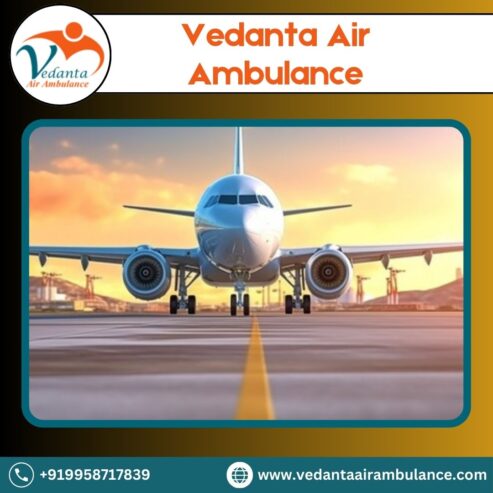 Choose Vedanta Air Ambulance from Patna for Quick Patient Transportation