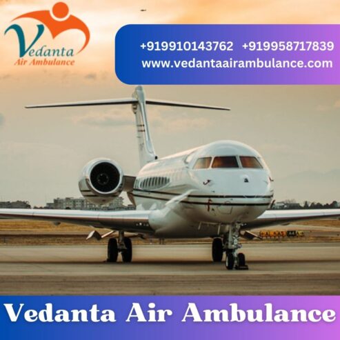 Book Vedanta Air Ambulance from Chennai with Matchless Healthcare Treatment