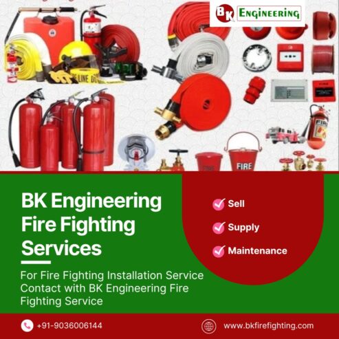 Ensure Ultimate Safety with BK Enginerring Fire Fighting Services in Patna