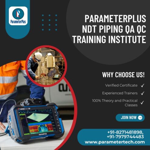 Join QA QC Training Institute in Gorakhpur at Parameterplus