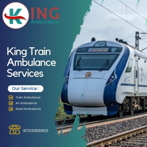 Client fulfillment is the goal of King Train Ambulance Service in Delhi