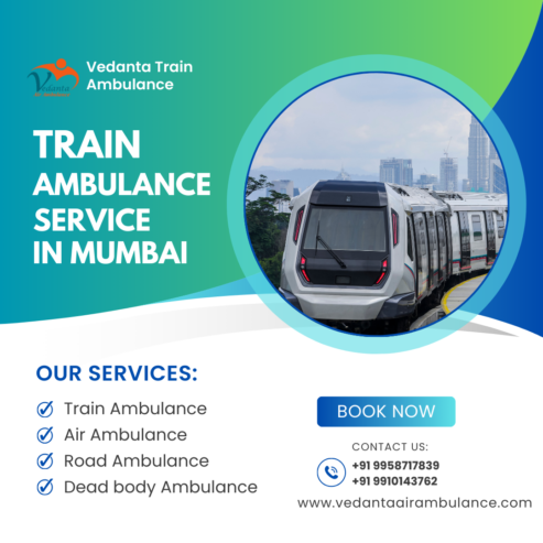 Train Ambulance Service in Mumbai | Vedanta Train Ambulance