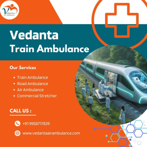 Train Ambulance Service in Raipur | Vedanta Train Ambulance