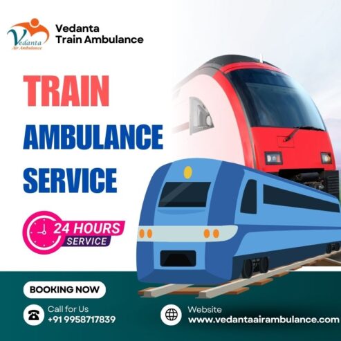 Train Ambulance Service in Vellore for Emergency Relocation