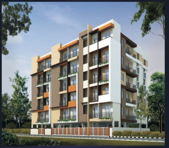 1005 Sq.Ft Flat with 2BHK For Sale in Doddagubbi Main Road