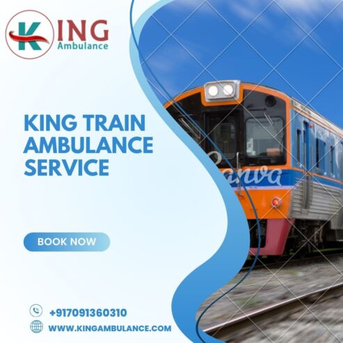 Choose King Train Ambulance in Bhopal for Advance Care during Long Distance Travel