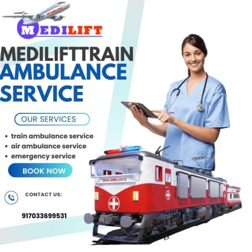 Medilift Train Ambulance Service Makes Patient Transportation Easier in Patna