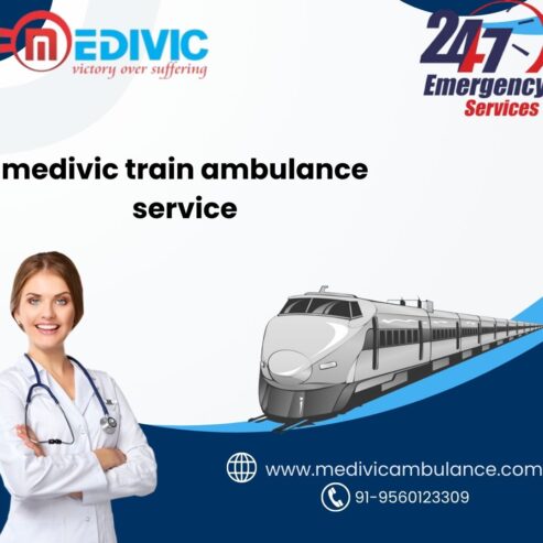 Use Medivic Aviation Train Ambulances in Bhopal for Seamless Patient Transfer