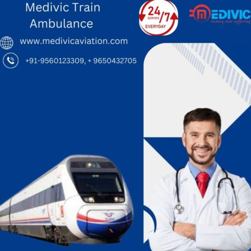 Medivic Train Ambulance Provides Quick and Well-Organized Service in Ranchi