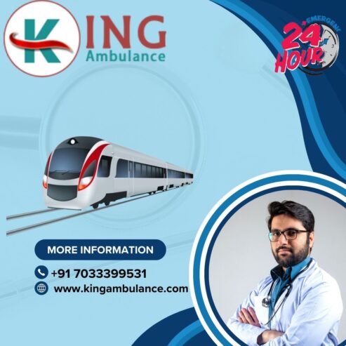 King Train Ambulance in Jabalpur – A Smart Choice for Critical Care