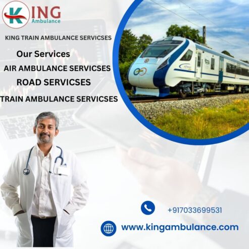 King Train Ambulance Service in Patna provides safely shift your patient