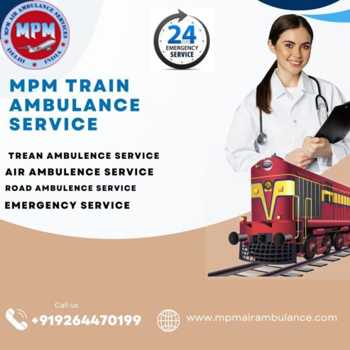 Use MPM Train Ambulance in Bhopal for On-Time Patient Medical Transfer