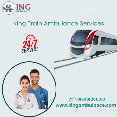 Use Top-Level King Train Ambulance Service in Nagpur with Life-Saving Medical Setup