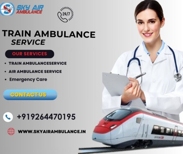 Sky Train ambulance service facility works in chain system in Bangalore