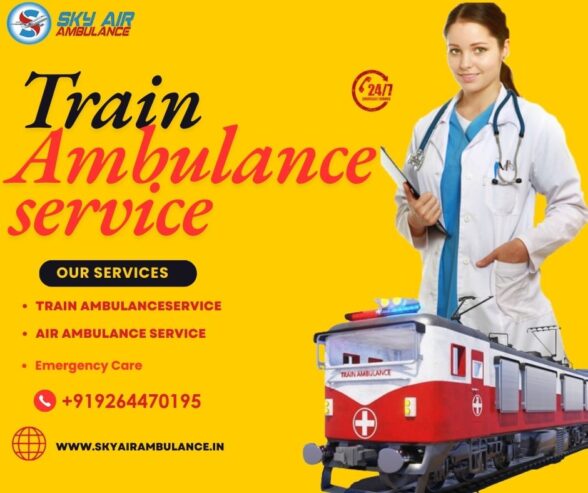 To transfer patients without hassle, opt for Sky Train Ambulance in Chennai