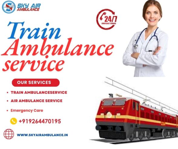 The fastest and most reliable Sky Train Ambulance is available in Mumbai