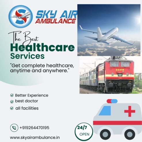 Sky Train Ambulance in Indore is a Medical Lifeline for Patients