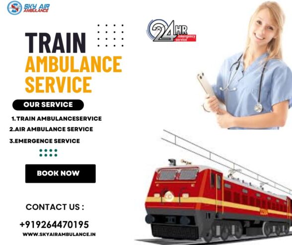 Sky train ambulance service in Guwahati is always available in case of emergency