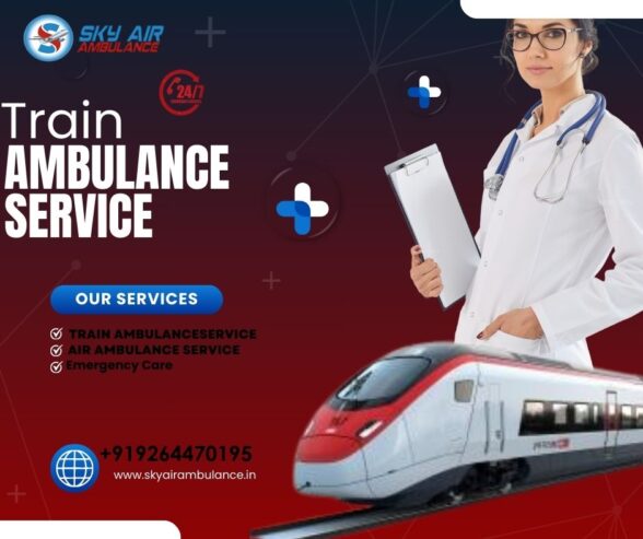 Book Sky Train Ambulance Service for Transfer in Bangalore