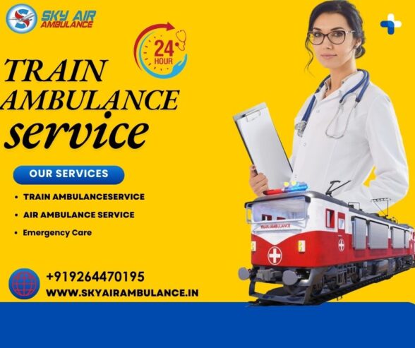 If you are in a bad medical condition then call Sky Train Ambulance in Bangalore