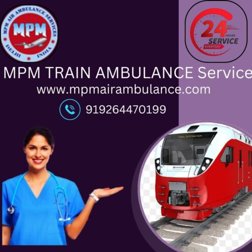 MPM Train Ambulance in Chennai Offers a Cheap Medical Transfer Option