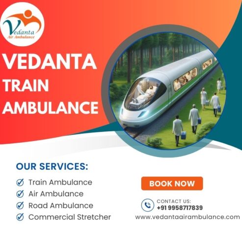 Emergency Train Ambulance Service in Hyderabad | Vedanta Train Ambulance