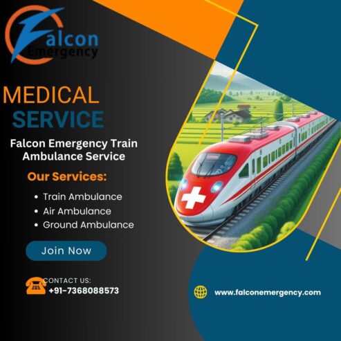 Falcon Provides Train Ambulance Service at Minimal Cost in Delhi