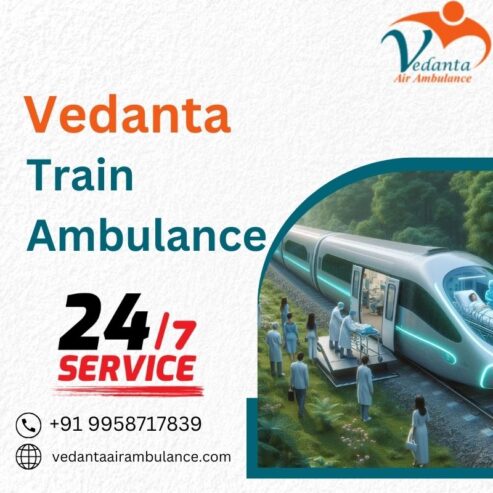 Fastest Train Ambulance Service in Ranchi for Critical Patients