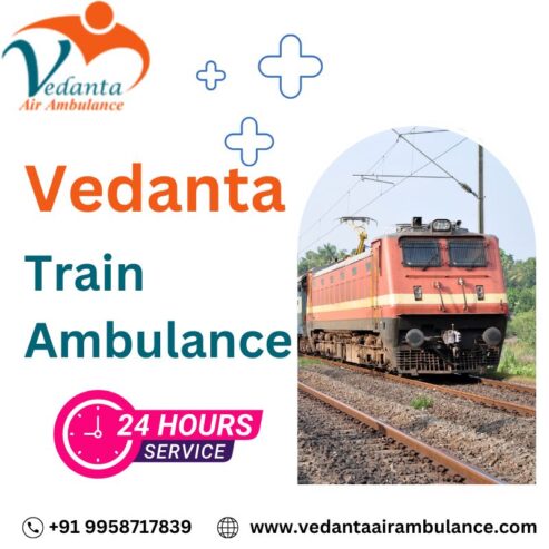 High-Quality Train Ambulance Service in Kolkata by Vedanta