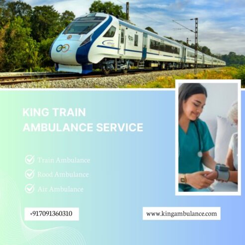 Book King Train Ambulance Revamped with Excellent ICU Setup in Gorakhpur