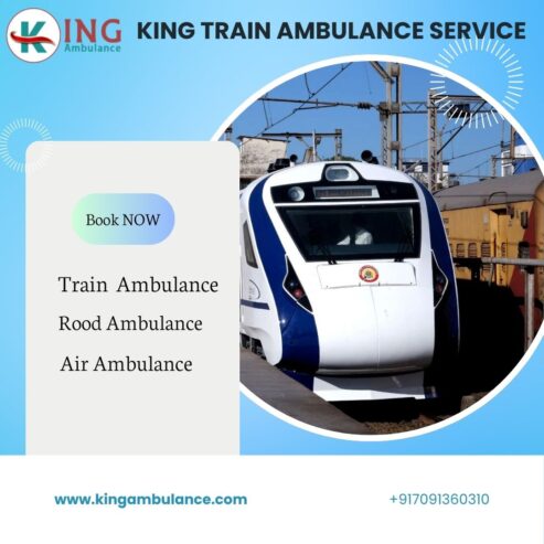 King Train Ambulance in Bhopal a Life-Saving Service for Vital Patient Transfers