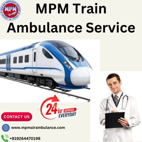 You can depend on MPM Train Ambulance for Timely Transfer in Patna