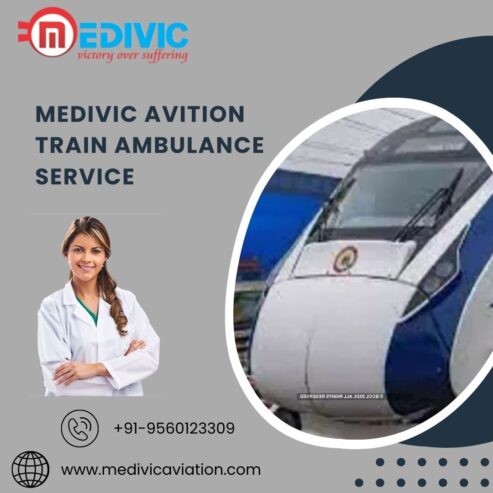 Choose Medivic Aviation Train Ambulance for easiest travel in Patna