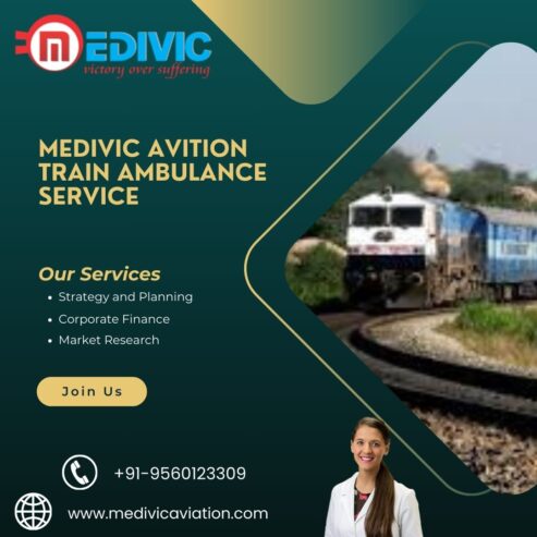 Medivac Aviation Train Ambulance in Bangalore Offers Top-Notch Medical Care