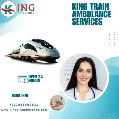 King Train Ambulance in Bhopal Provides ICU-Type Treatment in Trains