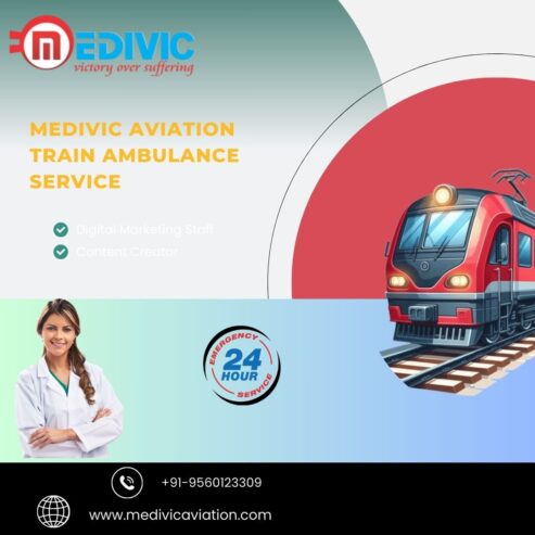 Opt for Medivi Aviation Train Ambulance Service in Guwahati during a Health Crisis