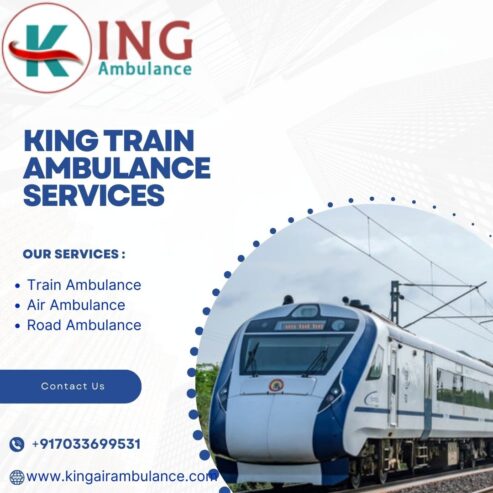 King is the Oldest Train Ambulance Service Provider in Patna