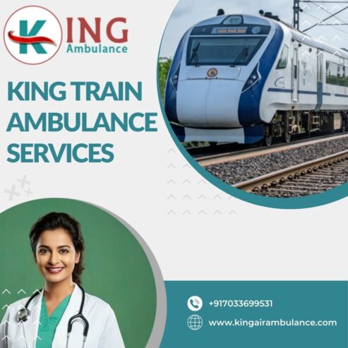 The King Train Ambulance in Guwahati is known for providing top transfer services